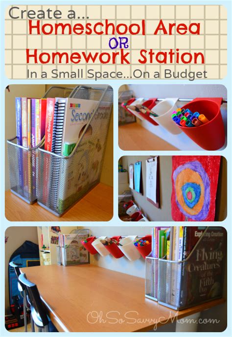 Check spelling or type a new query. Homework Station or Homeschool Area in Small Spaces