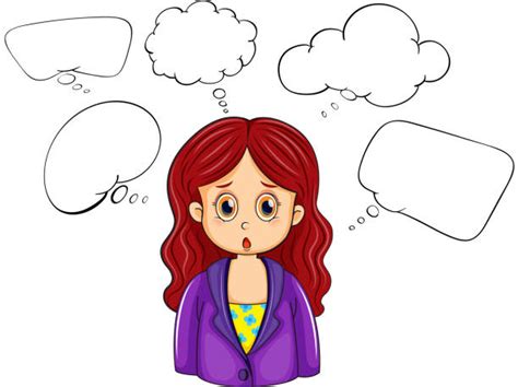 Confused Girl Clip Art Vector Images And Illustrations Istock
