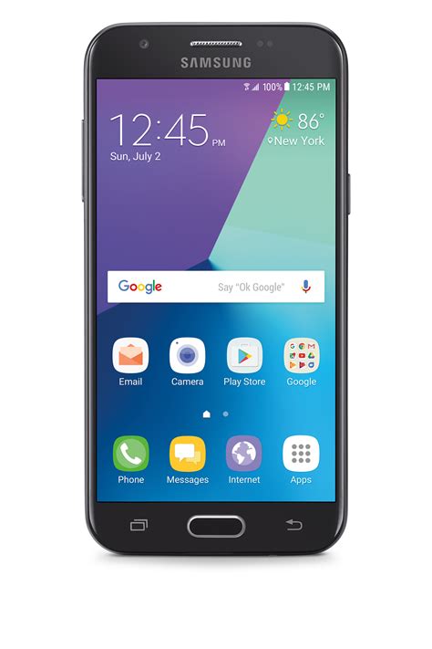 Consumer Cellular Samsung Galaxy J3 Smartphone Black