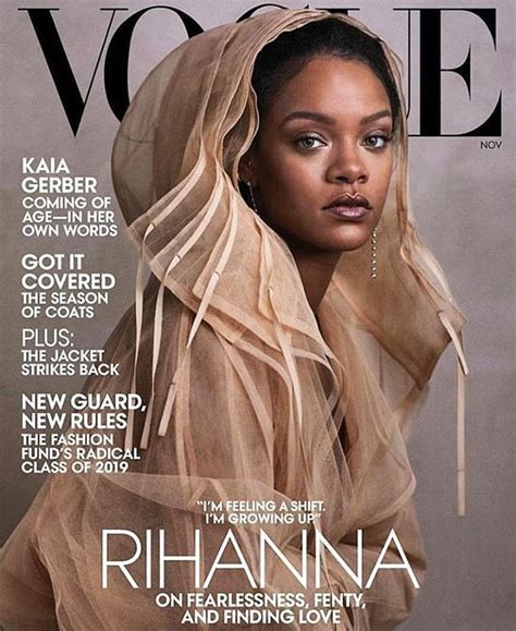Rihanna For Vogue Fashion Womensfashion Blackgirlmagic