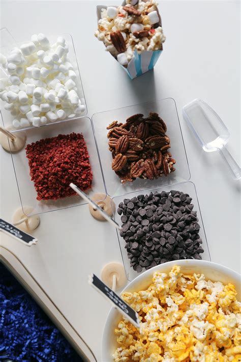 How To Set Up A Diy Popcorn Bar Popsugar Food