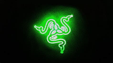Razer Logo Glowing 4k Computer Wallpaper