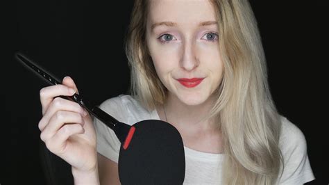 lauralemurex asmr close whispers and microphone brushing [female] [intentional] [whispering
