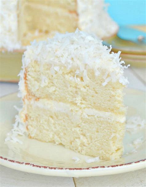 Coconut Cake With Coconut Cream Cheese Frosting