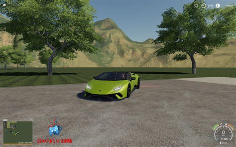 Lamborghini V20 Car Farming Simulator 2022 Mod Ls 2022 Mod Fs 22 Mod