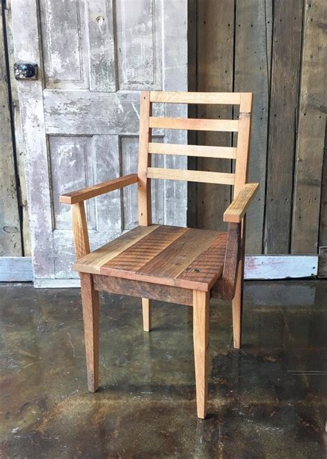 Choose from dining room slipcovers in fabrics including stretch pique, cotton, jacquard, damask, twill, linen, suede, and more from companies including pottery barn, sure fit, easy fit, and more. Farmhouse Dining Chair with Arms | Etsy