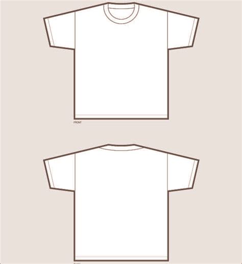 1 Page T Shirt Design Template • Iworkcommunity