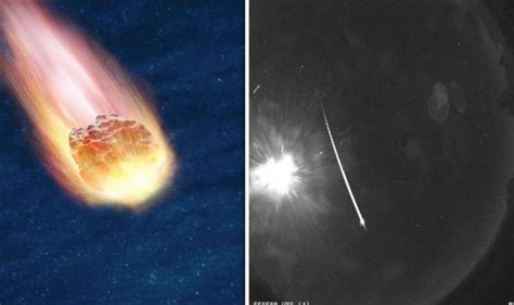 Meteor Shock Nasa Footage Shows Huge Explosion In Skies Above Arizona