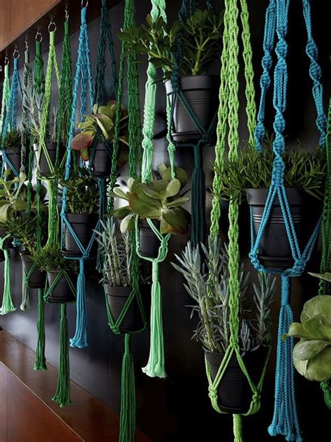 It can be used to make something as simple as a plant hanger or as intricate as a. 20 DIY Macrame Plant Hanger Patterns | Do it yourself ...