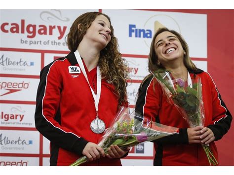 Canadian Diving Team Of Caeli Mckay Meaghan Benfeito Enjoying Success