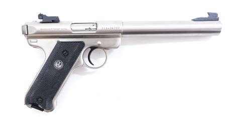 Ruger Mk II Government Target 22 LR Pistol Online Gun Auction