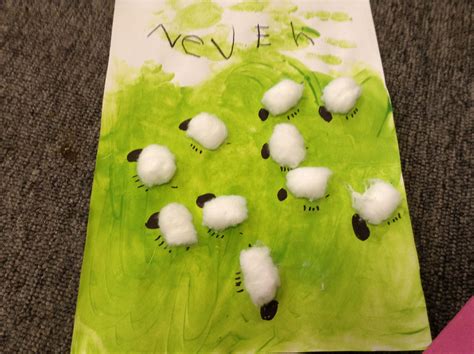The Sheep Are In The Meadow Art Activity To Go With