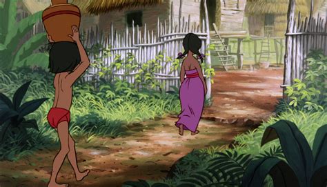 Image Mowgli Is Folowing Shanti To The Man Village Disney Wiki