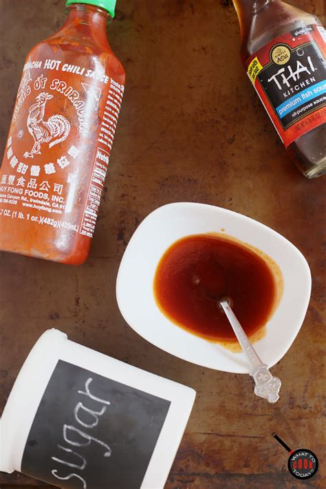 Sweet Spicy And Tangy Sriracha Sauce