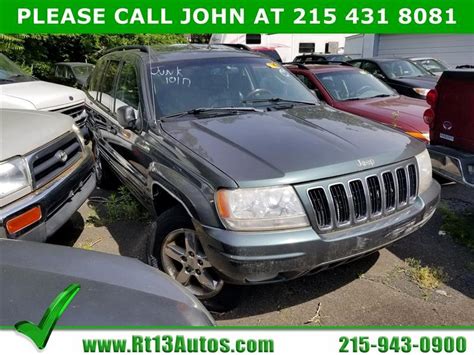 Used 2003 Jeep Grand Cherokee Limited For Sale In Levittown Pa 19057