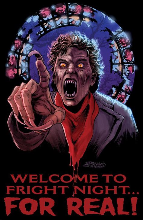 For Real Fright Night X Art Print Art Collectibles Digital Prints