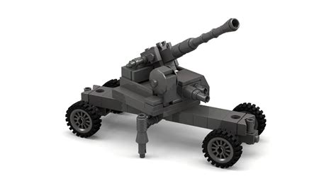 Lego Wwii Bofors 40mm Artillery Piece Youtube