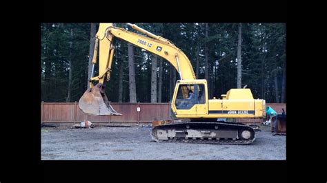 John Deere 790 Excavator Youtube