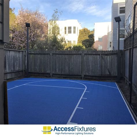 Led Lighting For Outdoor Basketball Court In San Francisco