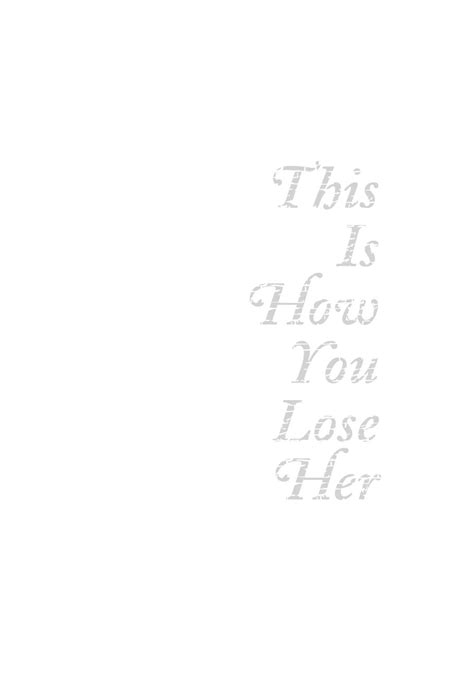 this is how you lose her by junot diaz free ebooks download