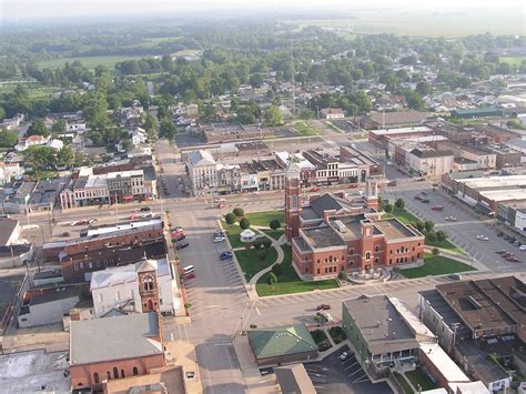 Greensburg In Greensgurg Aerial Photo Picture Image Indiana At