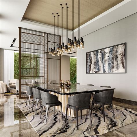 Buy modern dining chairs nyc that not only matches in there with your eating table excluding also save inner man space. HOME DESIGNING: 51 Luscious Luxury Dining Rooms Plus Tips ...
