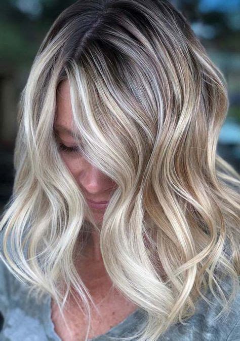 Ideas For Hair Color Highlights Blonde Fun Colour In Bright