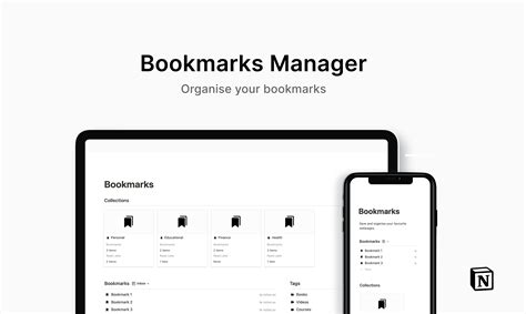 Notion Bookmarks Manager Notionway