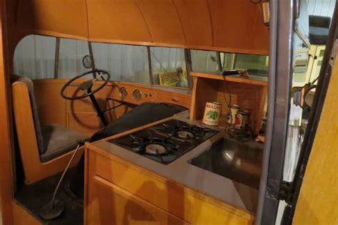 1937 Hunt Housecar With The First Working Rv Shower Vintage Everyday