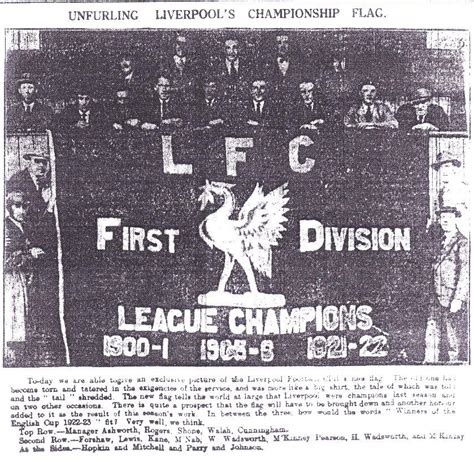 The Story Of The Liverpool Fc Crest Lfchistory Stats Galore For