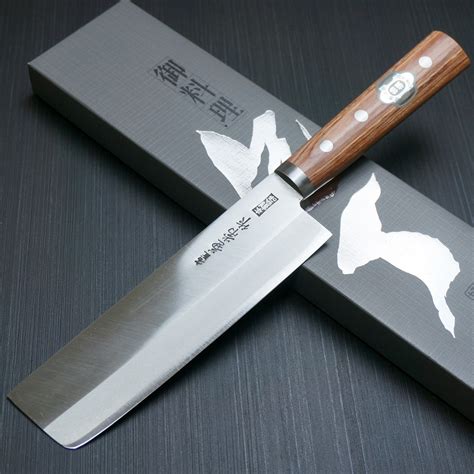 Kanetsune Shiro 2 Usuba Nakiri Knife 165mm Bay Trade Japan Knife Store
