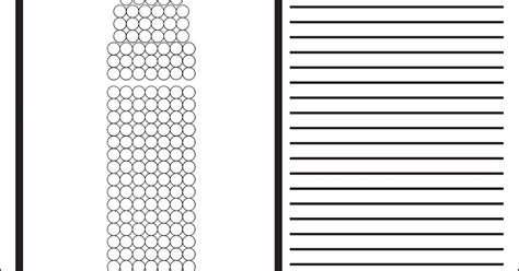 Brick Stitch Bead Patterns Journal 7 Bead Base Row 3 Drop Blank Round