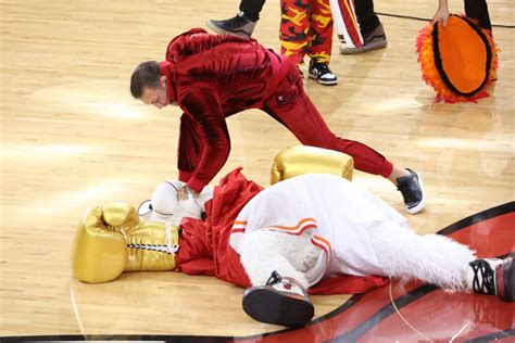 Conor Mcgregor Sends Heat Mascot To Er During Nba Finals Game 4 Source