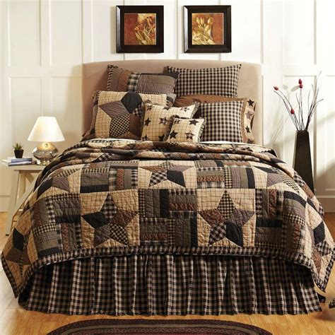 Bedding Country Quilt Sets Home Decor Bedroom Rustic Quilts