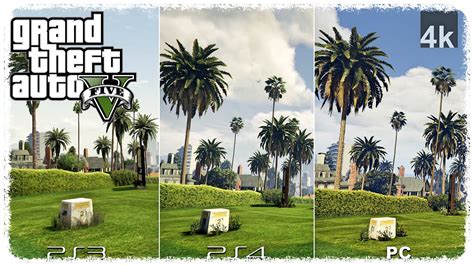 Grand Theft Auto 5 Gta 5 Pc Vs Ps3 Vs Ps4 Graphics Comparison