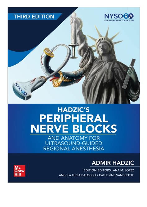 Hadzics Peripheral Nerve Blocks And Anatomy For Ultrasound Guided