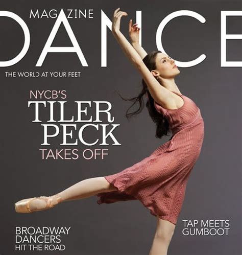 Littleballerina Adult Ballet Tiler Peck On Dance Magazine May Cover