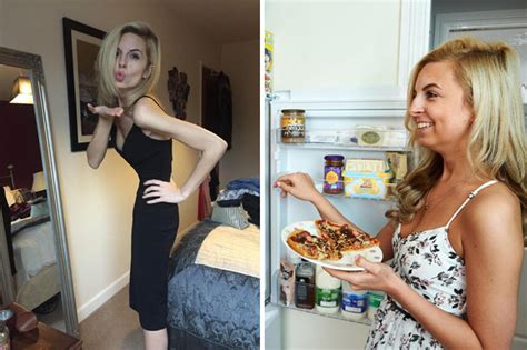 Anorexic Woman Shows Transformation From Size Four On Instagram Daily