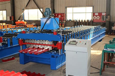Double Layer Metal Roof Roll Forming Machine For Ibr And Corrugated Low