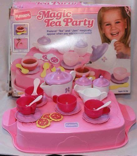 Magic Tea Party Kids Memories Tea Party Setting Childhood Toys