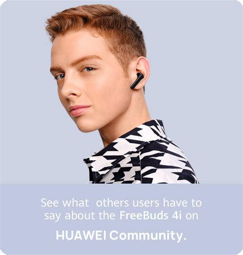 Buy Huawei Freebuds 4i Headphones Huawei Uk