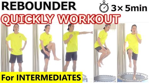 【5 Min Rebounder Quickly Workout Ver1~3】mini Trampoline Fitness For Weight Loss｜for