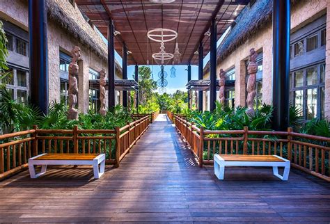 Wooden Walkways Connect Vidanta Riviera Maya Including The Grand Luxxe