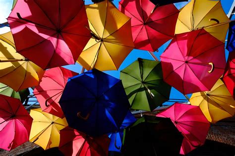 Colorful Umbrellas Royalty Free Stock Photo