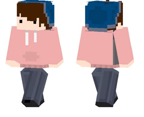 Blue Beanie Boy Minecraft Pe Skins