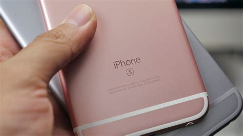 Iphone 6s And 6s Plus Unboxing Hands On And First Impressions Rose