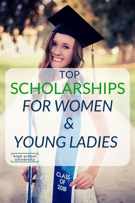 Top Scholarships For Women High School Scholarships School