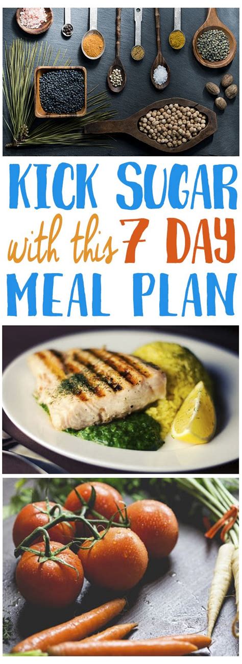 7 Day Sugar Detox Detox Meal Plan Vegan Meal Plans Sugar Detox Diet