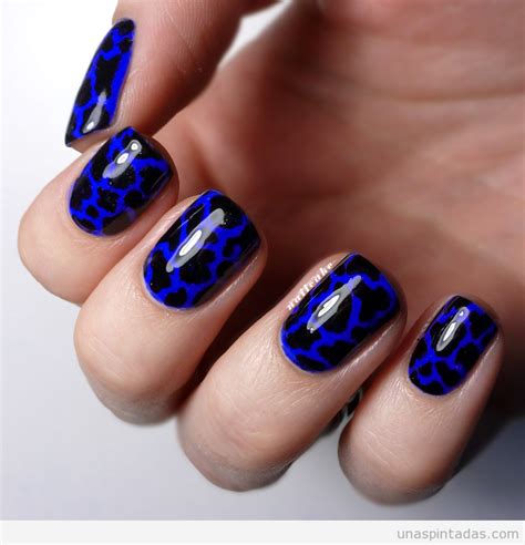 El color azul para uñas no refleja ninguna connotación negativa. pinterest uñas azules - Buscar con Google | Uñas azules ...