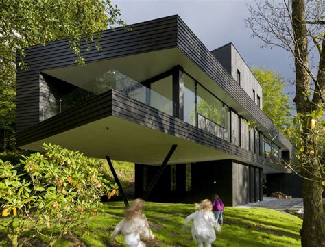 With the demand for villas going t. Modern Suburban Villa In Norway | iDesignArch | Interior ...